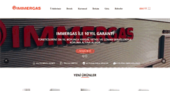 Desktop Screenshot of immergas.com.tr